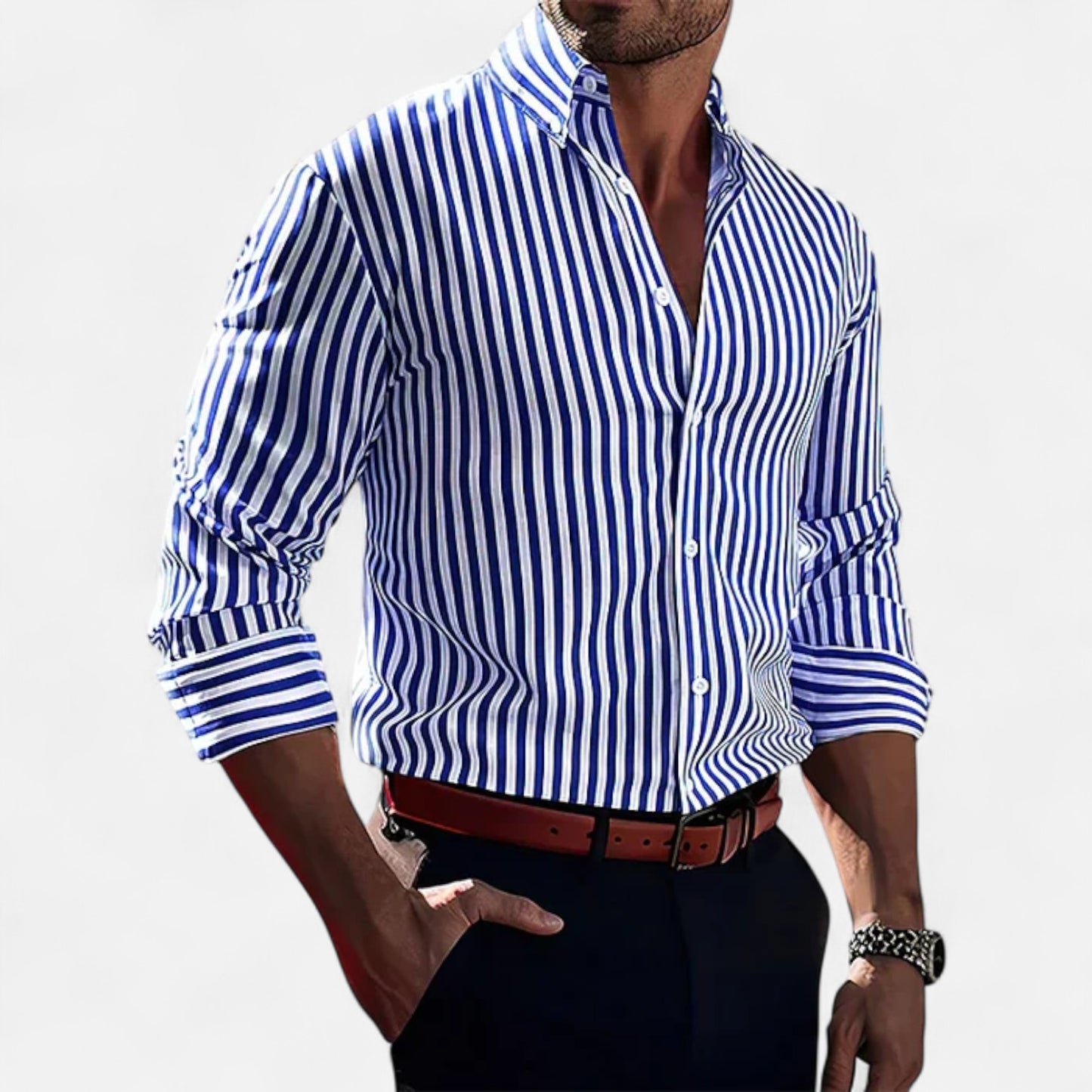 Meloir | Chemise pour Homme – Élégance Structurée, Intemporelle et Polyvalente