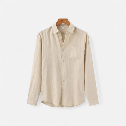 Meloir | Chemise en Lin pour Homme – Fraîcheur Naturelle, Élégance Décontractée