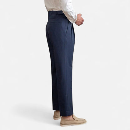 Meloir | Pantalon Homme Taille Haute – Structure Affirmée, Élégance Intemporelle