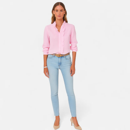 Meloir | Chemise Femme – Ligne Épurée, Élégance Polyvalente