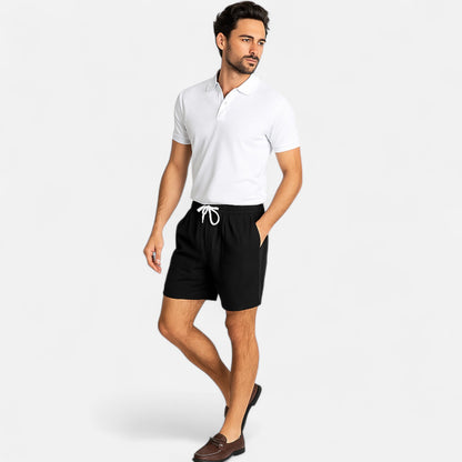 Meloir | Short de Loisirs en Coton pour Homme – Détente Élégante, Confort au Naturel