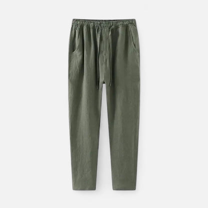 Meloir | Pantalon en Lin pour Homme – Légèreté Naturelle, Élégance Décontractée