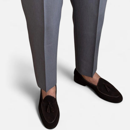 Meloir | Pantalon Homme Taille Haute – Structure Affirmée, Élégance Intemporelle