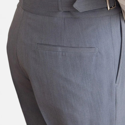 Meloir | Pantalon Homme Taille Haute – Structure Affirmée, Élégance Intemporelle