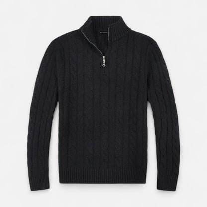 Meloir | Pull Demi-Zip pour Homme – Style Décontracté, Finition Premium