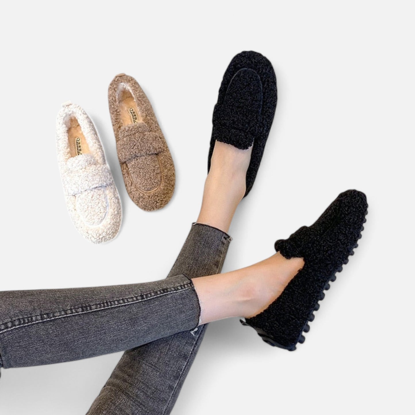 Meloir | Mocassins Douillets pour Femme – Confort Moelleux, Style Décontracté-Chic
