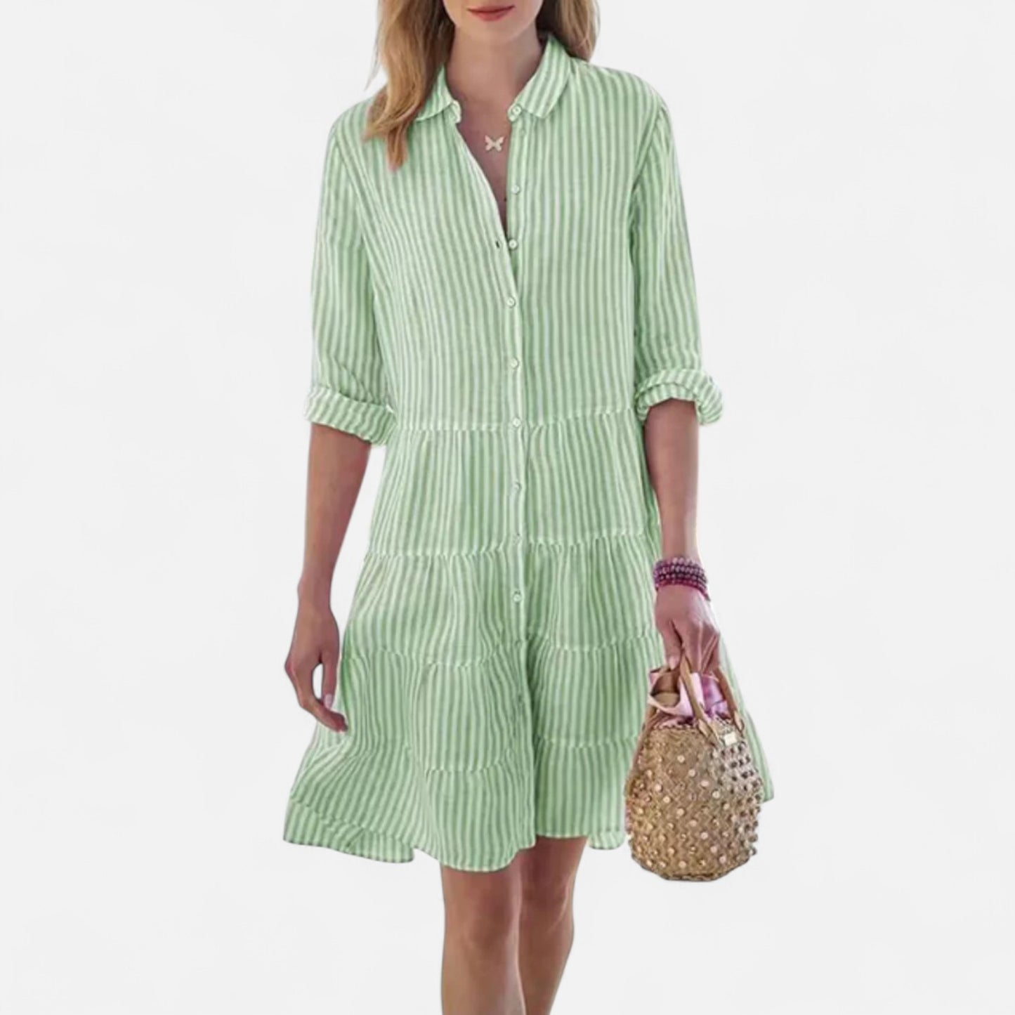 Meloir | Robe Femme Légère et Élégante – Fluidité d’Été, Style Décontracté Chic