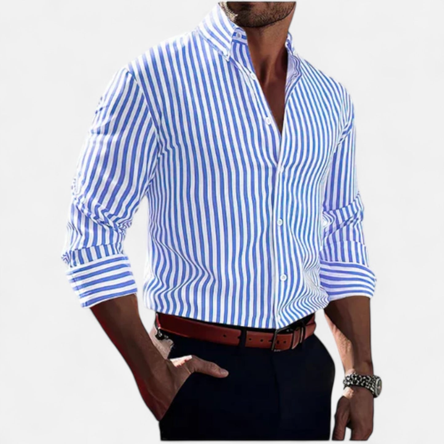 Meloir | Chemise pour Homme – Élégance Structurée, Intemporelle et Polyvalente