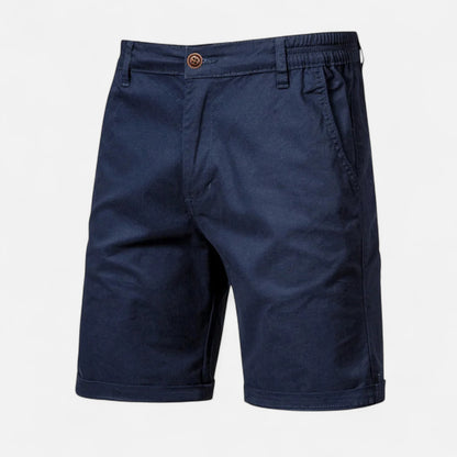 Meloir | Short Uni en Coton 100 % pour Homme – Simplicité Essentielle, Confort Naturel