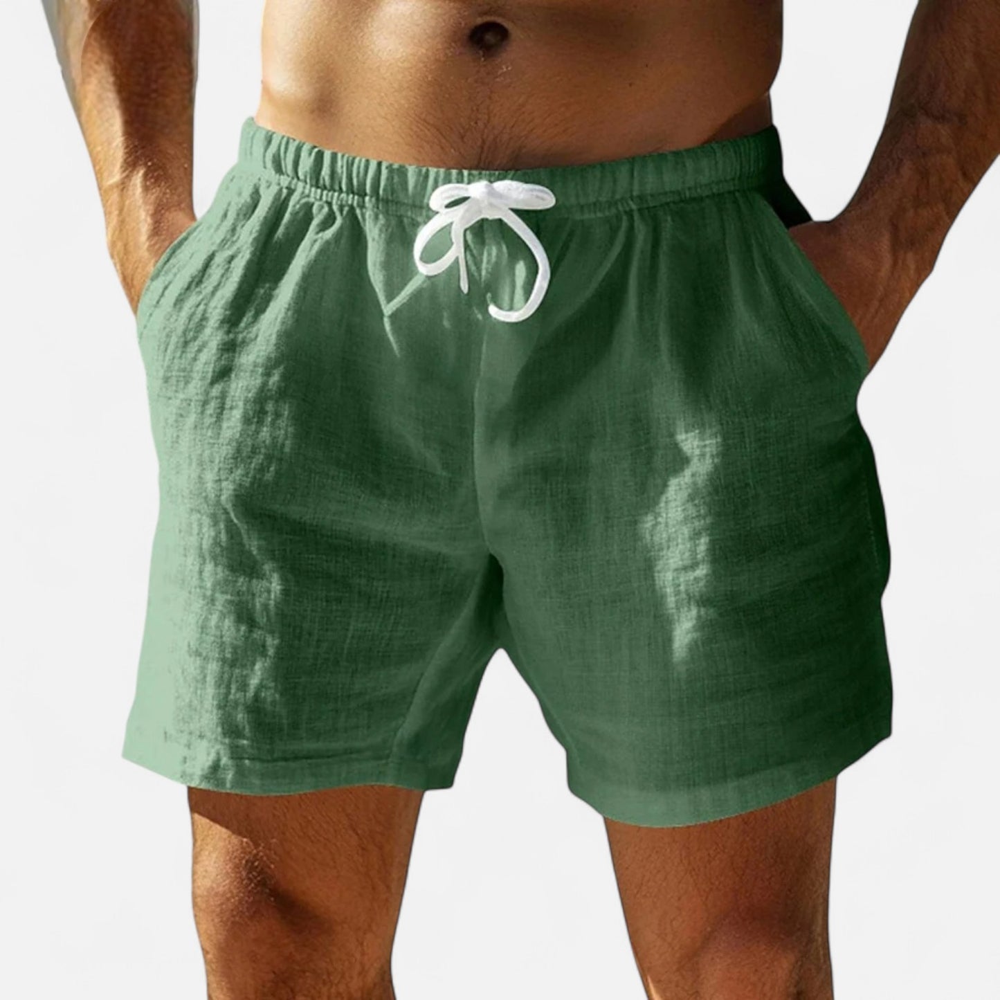 Meloir | Short de Loisirs en Coton pour Homme – Détente Élégante, Confort au Naturel