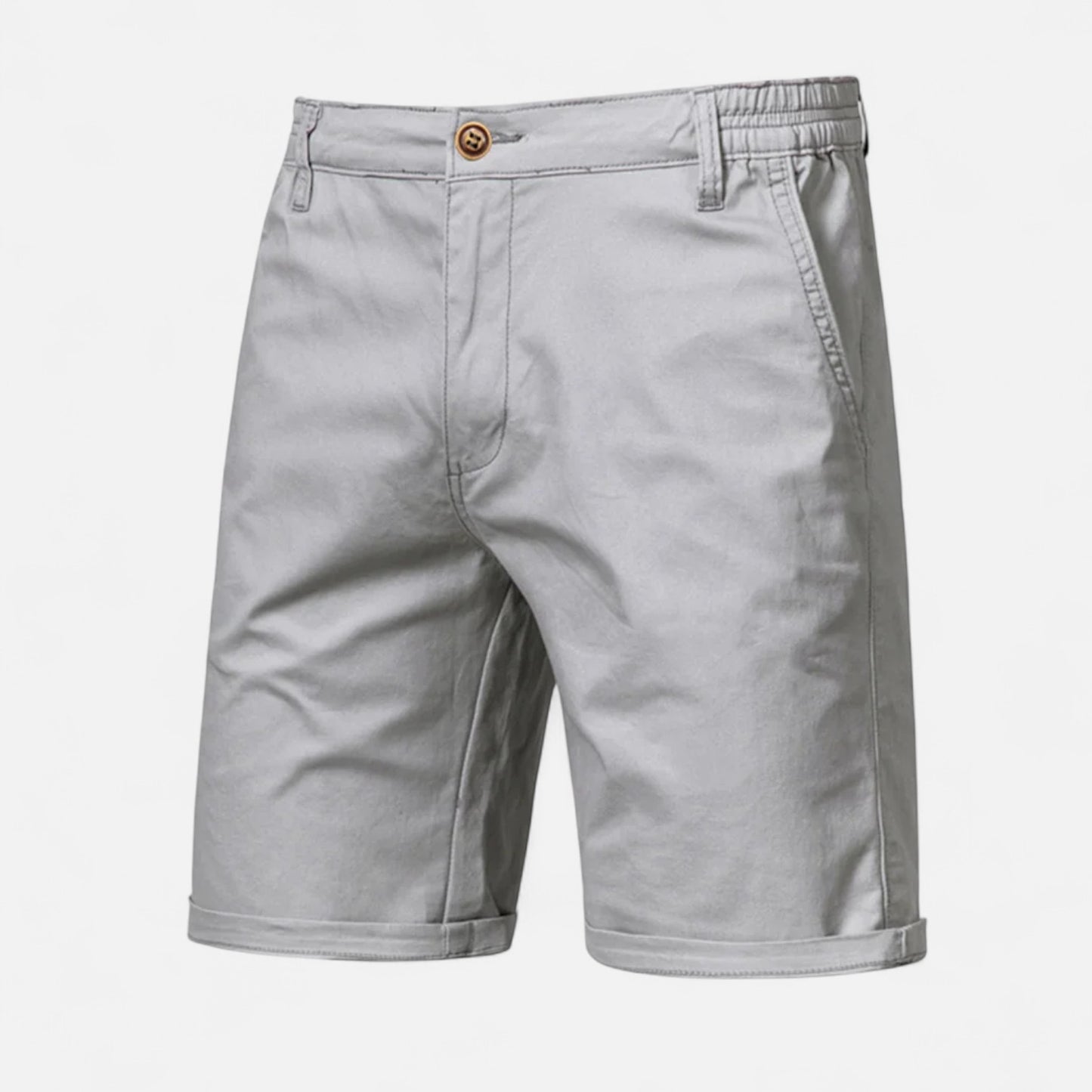 Meloir | Short Uni en Coton 100 % pour Homme – Simplicité Essentielle, Confort Naturel