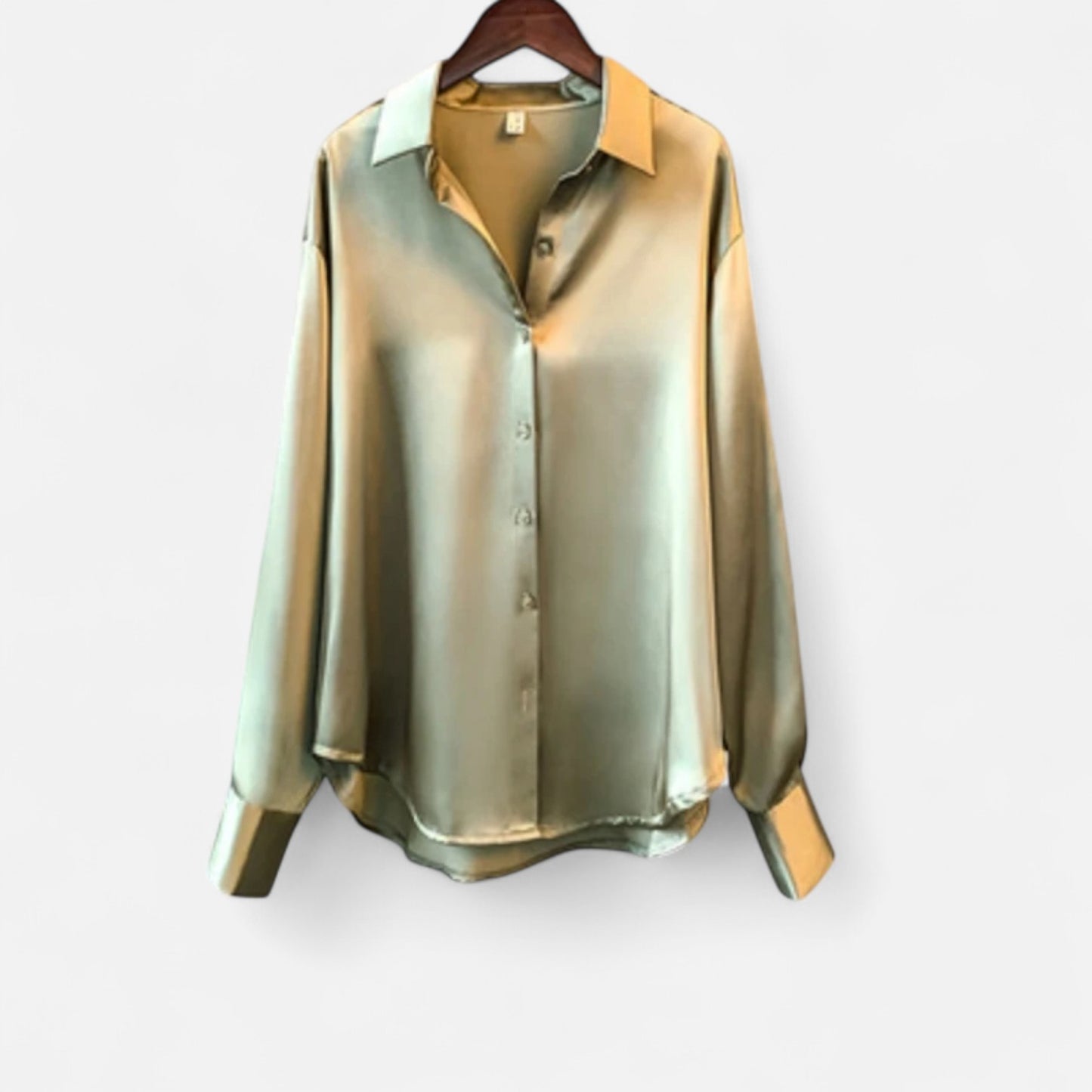 Meloir | Chemise en Soie à Boutons pour Femme – Fluidité Luxueuse, Élégance Intemporelle