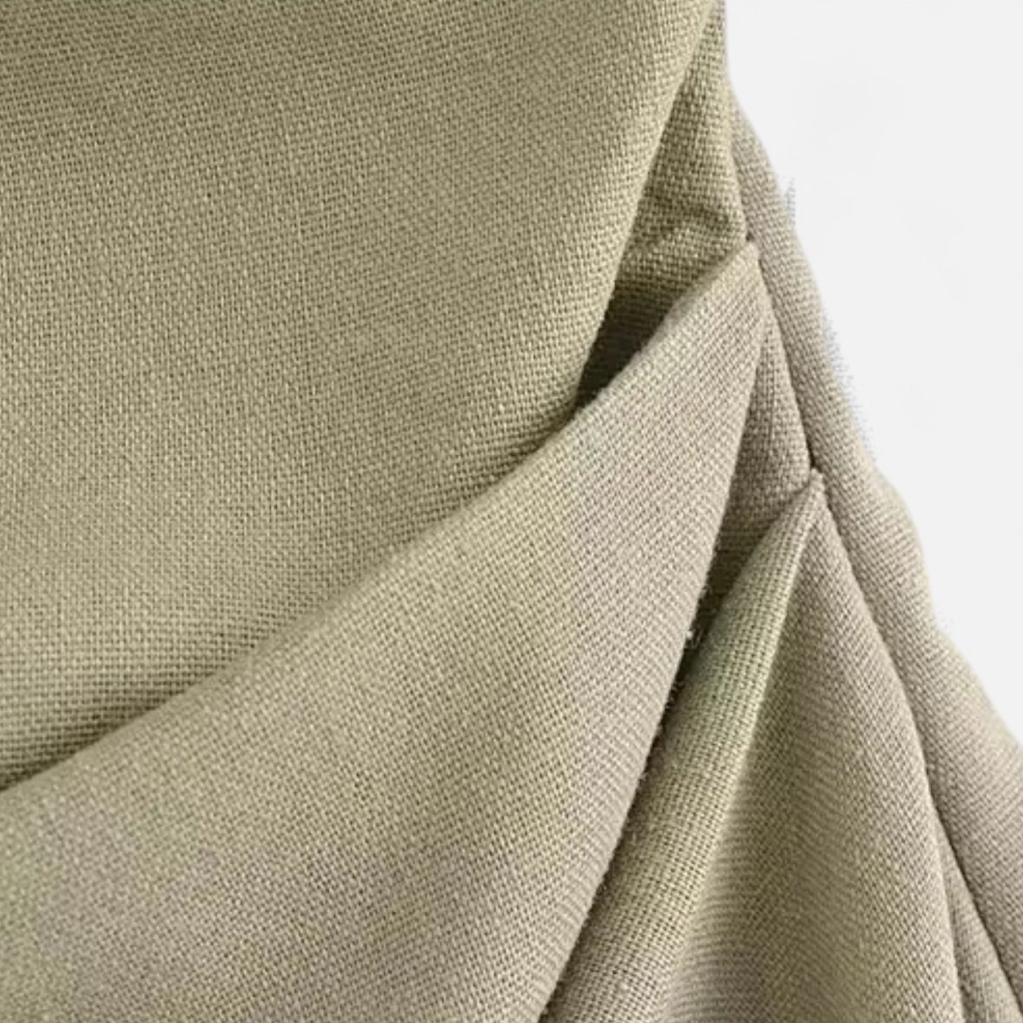 Meloir | Robe en Lin à Une Épaule pour Femme – Silhouette Asymétrique, Élégance Naturelle