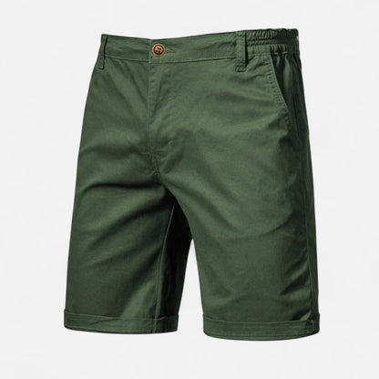 Meloir | Short Uni en Coton 100 % pour Homme – Simplicité Essentielle, Confort Naturel