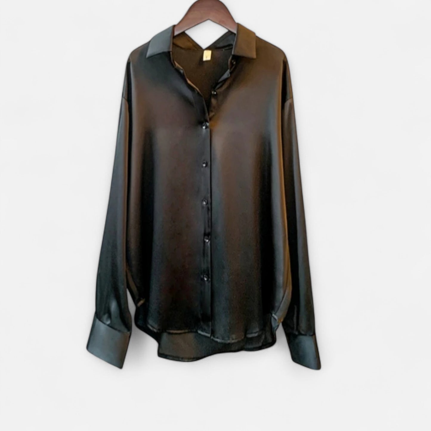 Meloir | Chemise en Soie à Boutons pour Femme – Fluidité Luxueuse, Élégance Intemporelle
