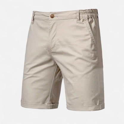 Meloir | Short Uni en Coton 100 % pour Homme – Simplicité Essentielle, Confort Naturel