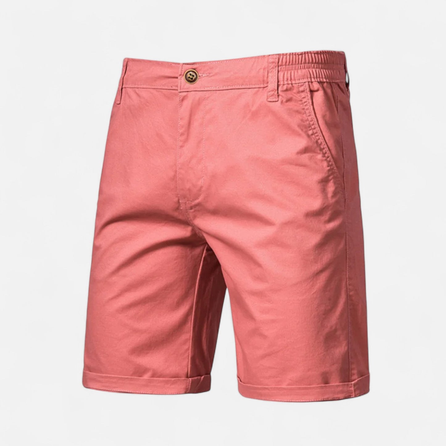 Meloir | Short Uni en Coton 100 % pour Homme – Simplicité Essentielle, Confort Naturel