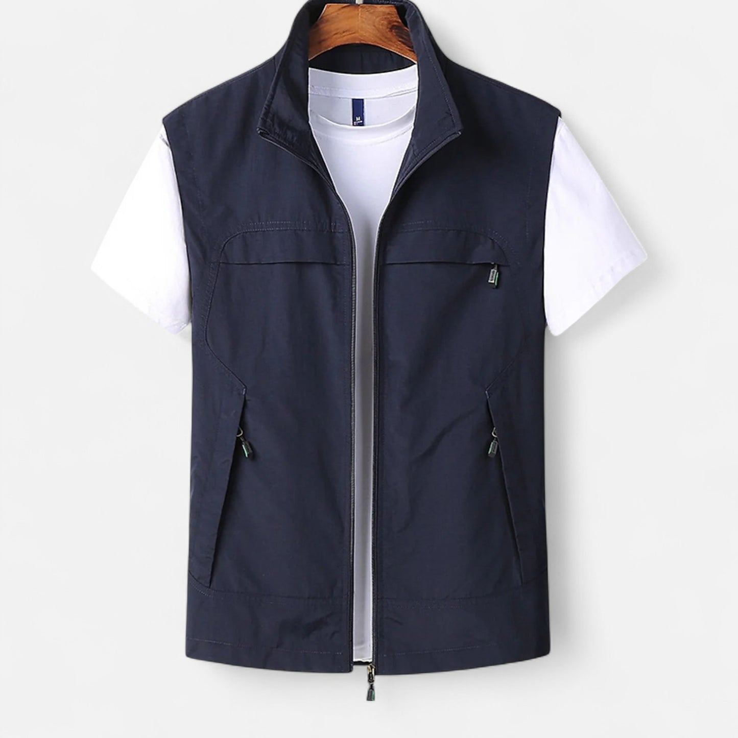 Meloir | Gilet Léger à Manches Courtes pour Homme – Séchage Rapide, Style Fonctionnel et Élégant