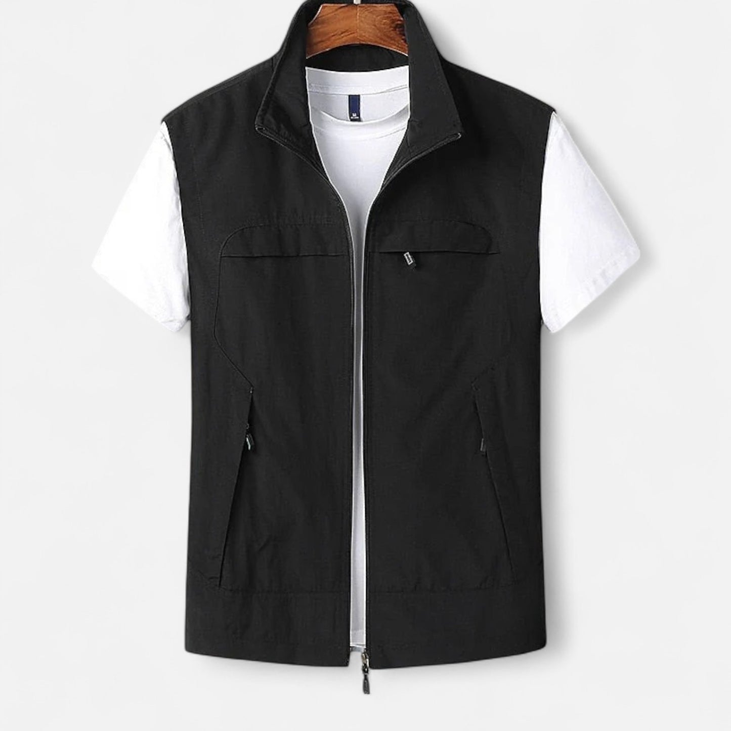 Meloir | Gilet Léger à Manches Courtes pour Homme – Séchage Rapide, Style Fonctionnel et Élégant
